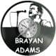 Bryan Adams Zegar Ścienny Płyta Winylowa Nowoczesny Dekoracyjny Na Prezent Urodziny W3001