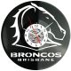 Broncos Zegar Ścienny Płyta Winylowa Nowoczesny Dekoracyjny Na Prezent Urodziny W3003