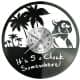 5 O’Clock Somewhere Zegar Ścienny Płyta Winylowa Nowoczesny Dekoracyjny Na Prezent Urodziny W3011