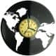  Mapa Świata Zegar Ścienny Płyta Winylowa Nowoczesny Dekoracyjny Na Prezent Urodziny W3025
