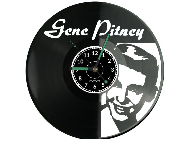 Gene Pitney Zegar Ścienny Płyta Winylowa Nowoczesny Dekoracyjny Na Prezent Urodziny W3092