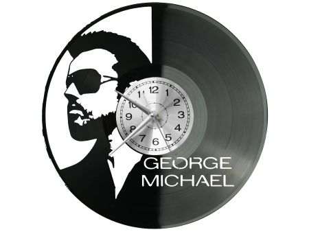  George Michael Zegar Ścienny Płyta Winylowa Nowoczesny Dekoracyjny Na Prezent Urodziny W3094