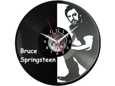 BRUCE SPRINGSTEEN ZEGAR ŚCIENNY PŁYTA WINYLOWA PREZENT UPOMINEK URODZINY DLA NIEJ DLA NIEGO EVEVO EVEVO.PL W3002R