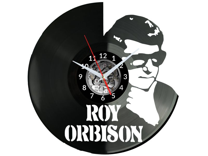 Roy Orbison Zegar Ścienny Płyta Winylowa Nowoczesny Dekoracyjny Na Prezent Urodziny W3123