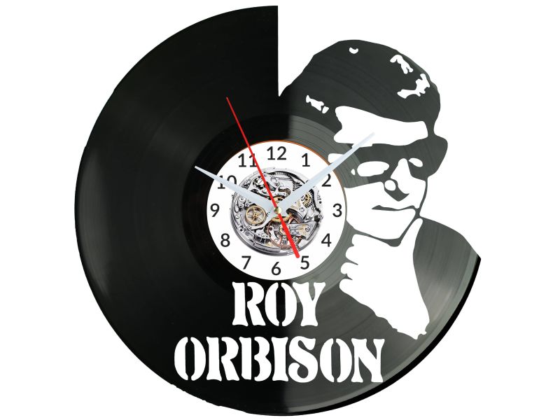 Roy Orbison Zegar Ścienny Płyta Winylowa Nowoczesny Dekoracyjny Na Prezent Urodziny W3123