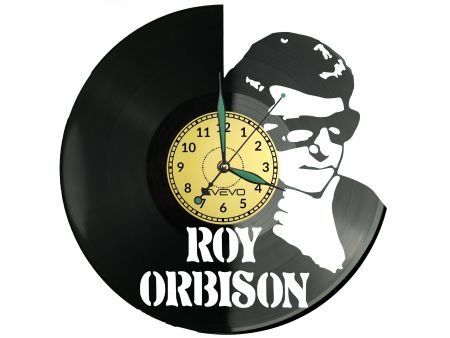 Roy Orbison Zegar Ścienny Płyta Winylowa Nowoczesny Dekoracyjny Na Prezent Urodziny W3123