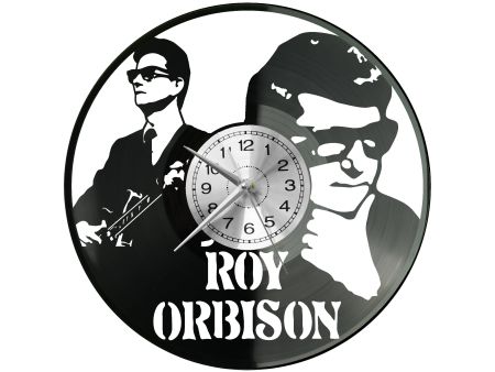 Roy Orbison Zegar Ścienny Płyta Winylowa Nowoczesny Dekoracyjny Na Prezent Urodziny W3124