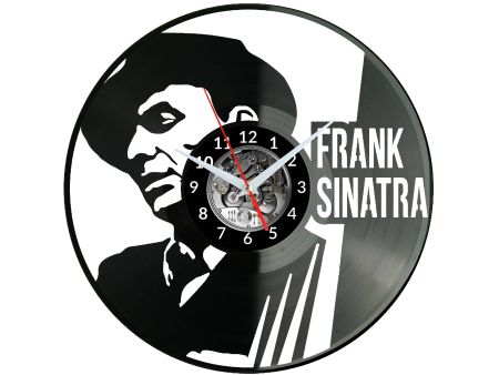 Frank Sinatra Zegar Ścienny Płyta Winylowa Nowoczesny Dekoracyjny Na Prezent Urodziny W3171