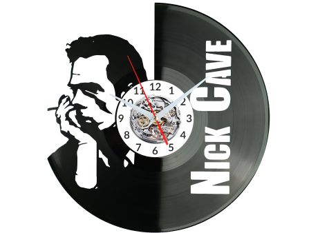 Nick Cave Zegar Ścienny Płyta Winylowa Nowoczesny Dekoracyjny Na Prezent Urodziny W3117S