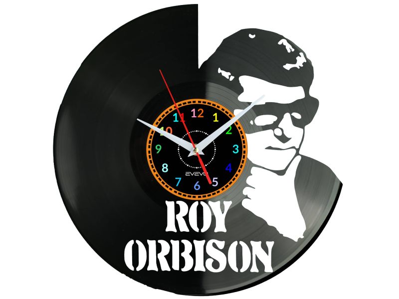 Roy Orbison Zegar Ścienny Płyta Winylowa Nowoczesny Dekoracyjny Na Prezent Urodziny W3123S