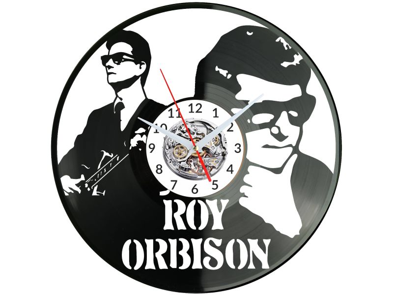 Roy Orbison Zegar Ścienny Płyta Winylowa Nowoczesny Dekoracyjny Na Prezent Urodziny W3124R