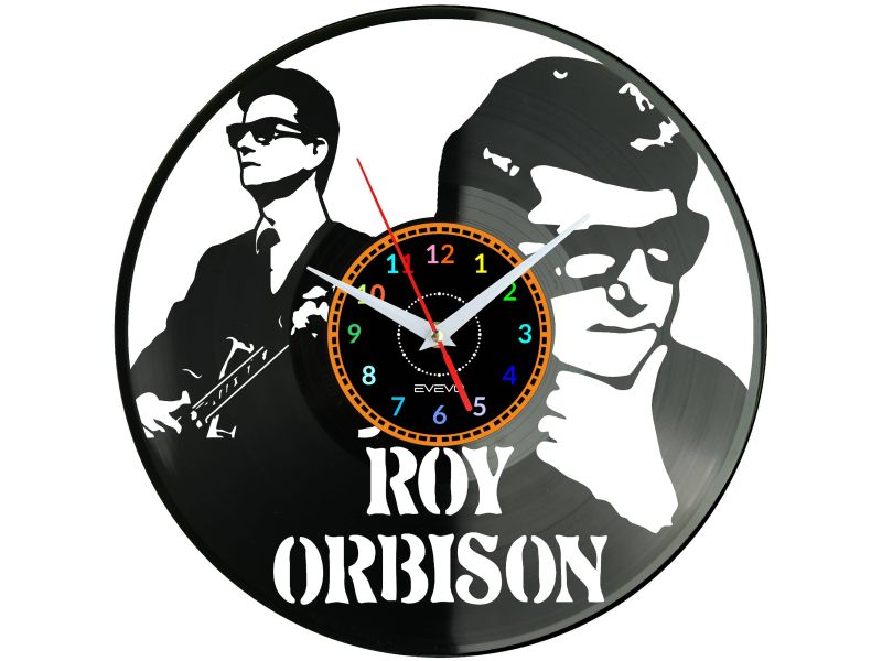 Roy Orbison Zegar Ścienny Płyta Winylowa Nowoczesny Dekoracyjny Na Prezent Urodziny W3124R