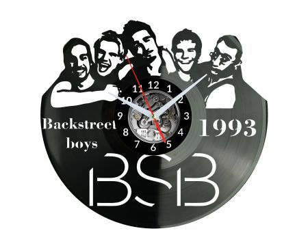 Backstreet Boys Zegar Ścienny Płyta Winylowa Nowoczesny Dekoracyjny Na Prezent Urodziny W3141R