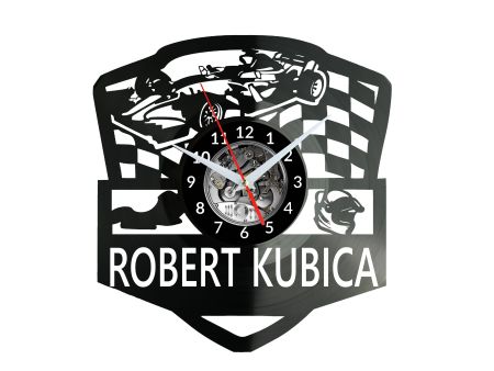 Robert Kubica Zegar Ścienny Płyta Winylowa Nowoczesny Dekoracyjny Na Prezent Urodziny W3221