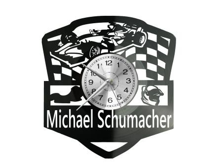 Michael Schumacher Zegar Ścienny Płyta Winylowa Nowoczesny Dekoracyjny Na Prezent Urodziny W3225