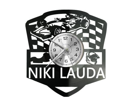 Niki Lauda Zegar Ścienny Płyta Winylowa Nowoczesny Dekoracyjny Na Prezent Urodziny W3222S