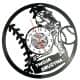 Baseball Twoja Nazwa Drużyny Zegar Ścienny Płyta Winylowa Nowoczesny Dekoracyjny Na Prezent Urodziny W3271R