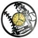 Baseball Twoja Nazwa Drużyny Zegar Ścienny Płyta Winylowa Nowoczesny Dekoracyjny Na Prezent Urodziny W3271R