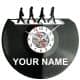 Liverpool Rock Band Twoje Imię Zegar Ścienny Płyta Winylowa Nowoczesny Dekoracyjny Na Prezent Urodziny W3285R