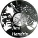 Jimi Hendrix Zegar Ścienny Płyta Winylowa Nowoczesny Dekoracyjny Na Prezent Urodziny W3313