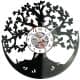  Drzewo Życia Zegar Ścienny Płyta Winylowa Nowoczesny Dekoracyjny Na Prezent Urodziny W3374