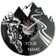  Motocross Twoje Imię Zegar Ścienny Płyta Winylowa Nowoczesny Dekoracyjny Na Prezent Urodziny W3301S