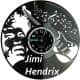 Jimi Hendrix Zegar Ścienny Płyta Winylowa Nowoczesny Dekoracyjny Na Prezent Urodziny W3313S