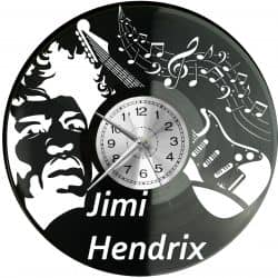 Jimi Hendrix Zegar Ścienny Płyta Winylowa Nowoczesny Dekoracyjny Na Prezent Urodziny W3313S