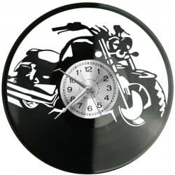 Motor Motocykl Zegar Ścienny Płyta Winylowa Nowoczesny Dekoracyjny Na Prezent Urodziny W3334S