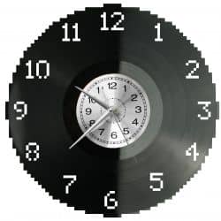 Zegar Pixel Zegar Ścienny Płyta Winylowa Nowoczesny Dekoracyjny Na Prezent Urodziny W3367S