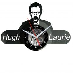 Hugh Laurie Zegar Ścienny Płyta Winylowa Nowoczesny Dekoracyjny Na Prezent Urodziny W3519R