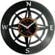 Kompas Zegar Ścienny Płyta Winylowa Nowoczesny Dekoracyjny Na Prezent Urodziny W3576R