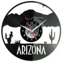 Arizona USA Zegar Ścienny Płyta Winylowa Nowoczesny Dekoracyjny Na Prezent Urodziny W3588R