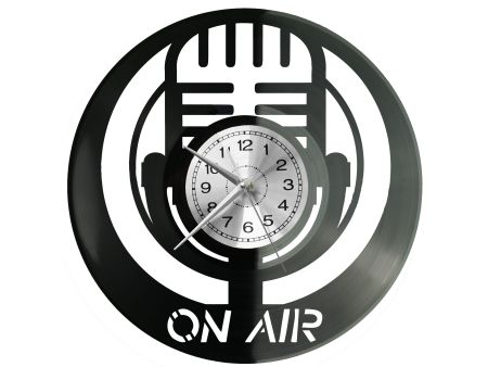 Mikrofon Radio Audycja Radiowa Zegar Radiowca