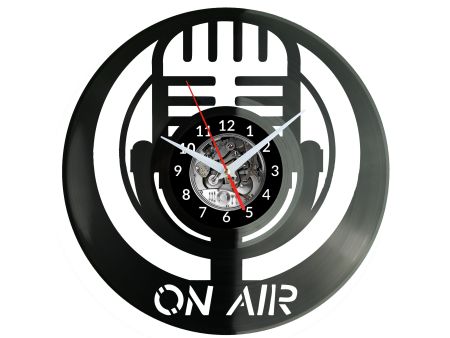 Mikrofon Radio Audycja Radiowa Zegar Radiowca