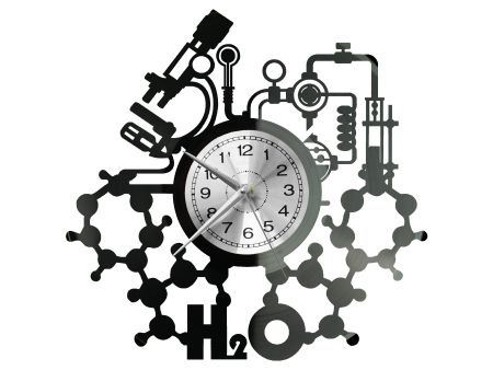 Zegar Chemika Nauka Chemia Zegar Ścienny