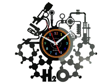 Zegar Chemika Nauka Chemia Zegar Ścienny