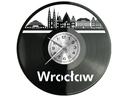 Wrocław Miasto Polska Zegar Ścienny evevo evevo.pl