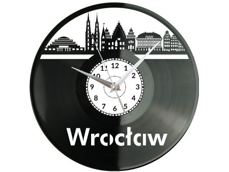 Wrocław Miasto Polska Zegar Ścienny evevo evevo.pl