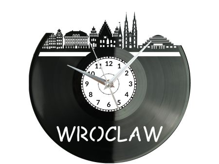 Wrocław Miasto Polska Zegar Ścienny evevo evevo.pl