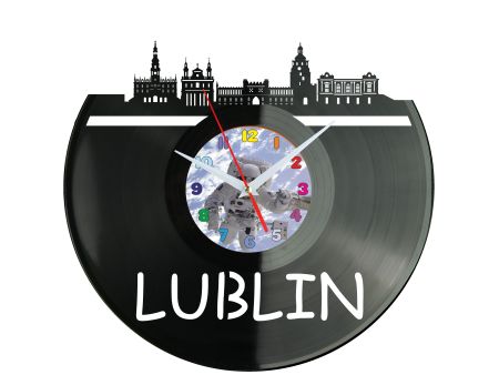 Lublin Miasto Polska Zegar Ścienny