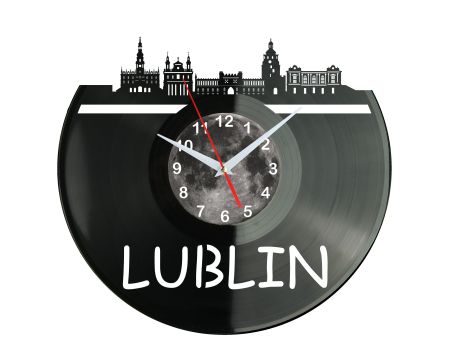 Lublin Miasto Polska Zegar Ścienny