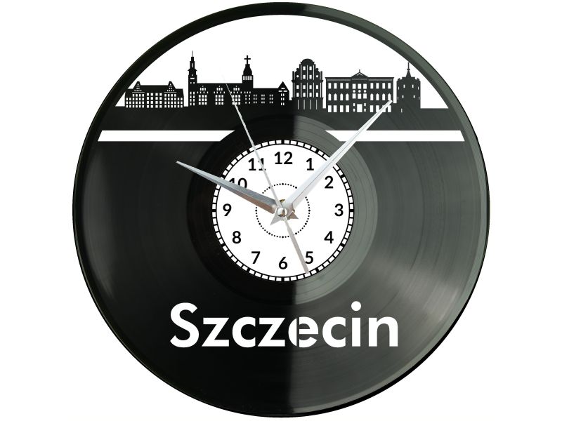 Szczecin Miasto Polska Zegar Ścienny