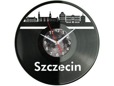 Szczecin Miasto Polska Zegar Ścienny