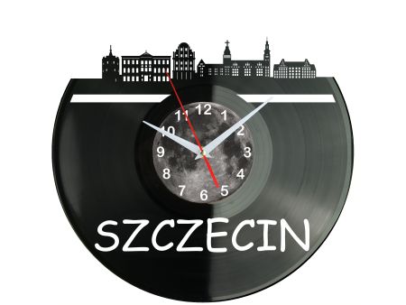 Szczecin Miasto Polska Zegar Ścienny