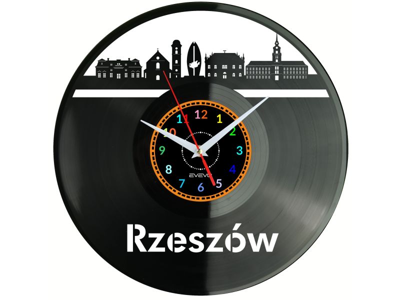 Rzeszów Miasto Polska Zegar Ścienny