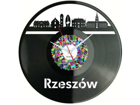 Rzeszów Miasto Polska Zegar Ścienny