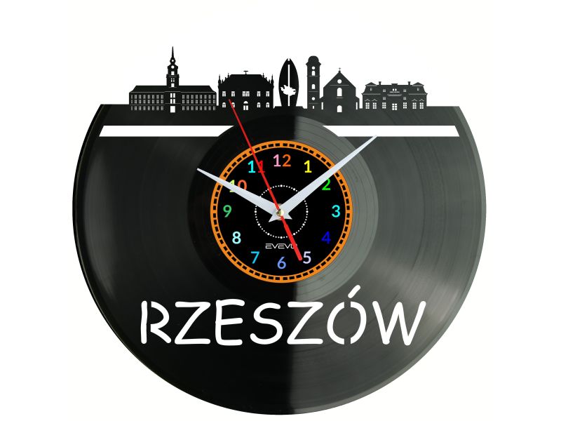 Rzeszów Miasto Polska Zegar Ścienny