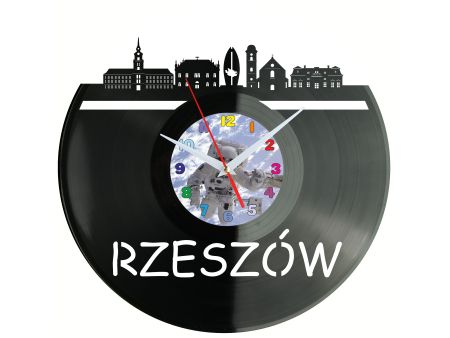 Rzeszów Miasto Polska Zegar Ścienny