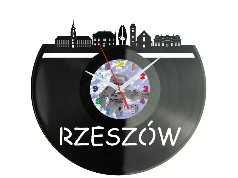 Rzeszów Miasto Polska Zegar Ścienny